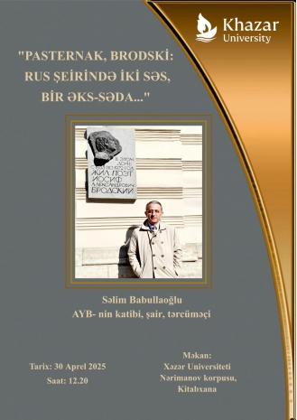 Seminar titled “B. Pasternak, I. Brodsky: Two Voices, One Echo in Russian Poetry…”
